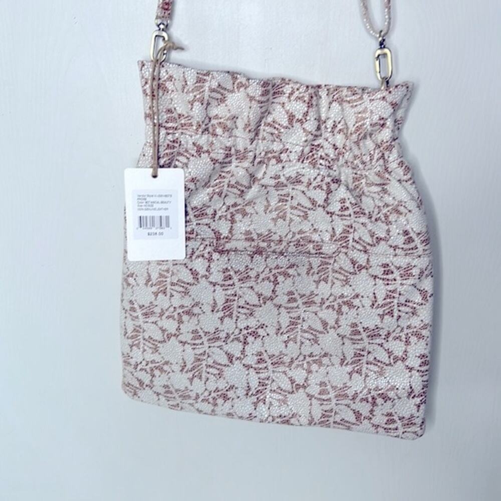 NWT! HOBO Prose Botanical Beauty Leather Convertible Crossbody Bag - Picture 7 of 14